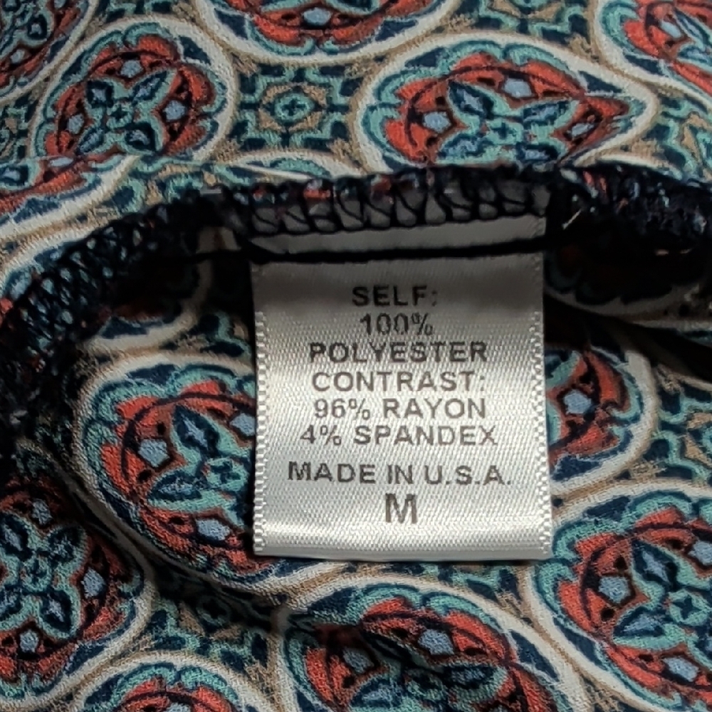 Bobeau Geometric Patterned Flowy Multicolored Blo… - image 7